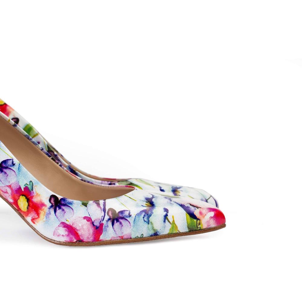 Paco Gil RITA BLUE FLOWER PRINT