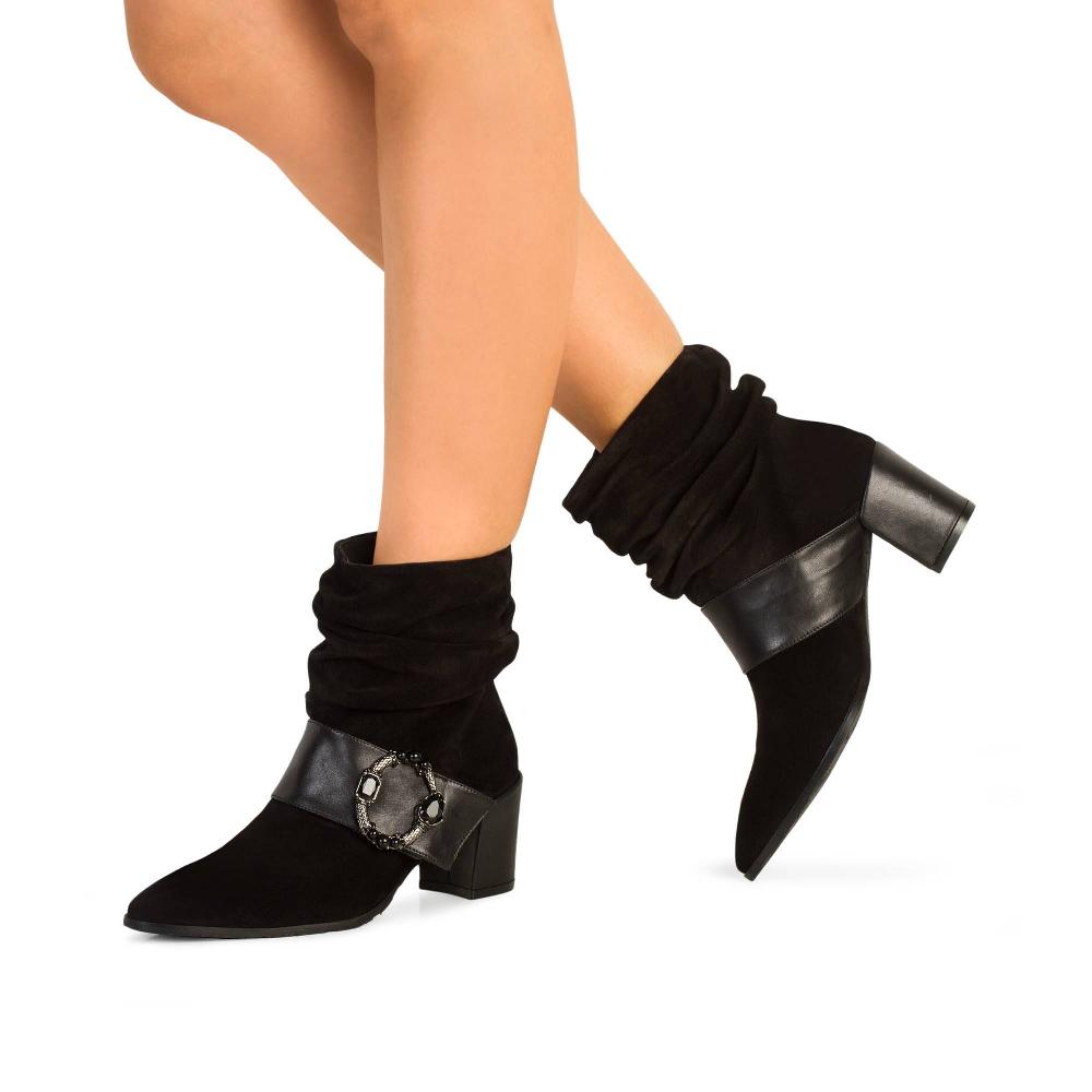 Paco Gil ROCIO BLACK VELOUR/NAPA