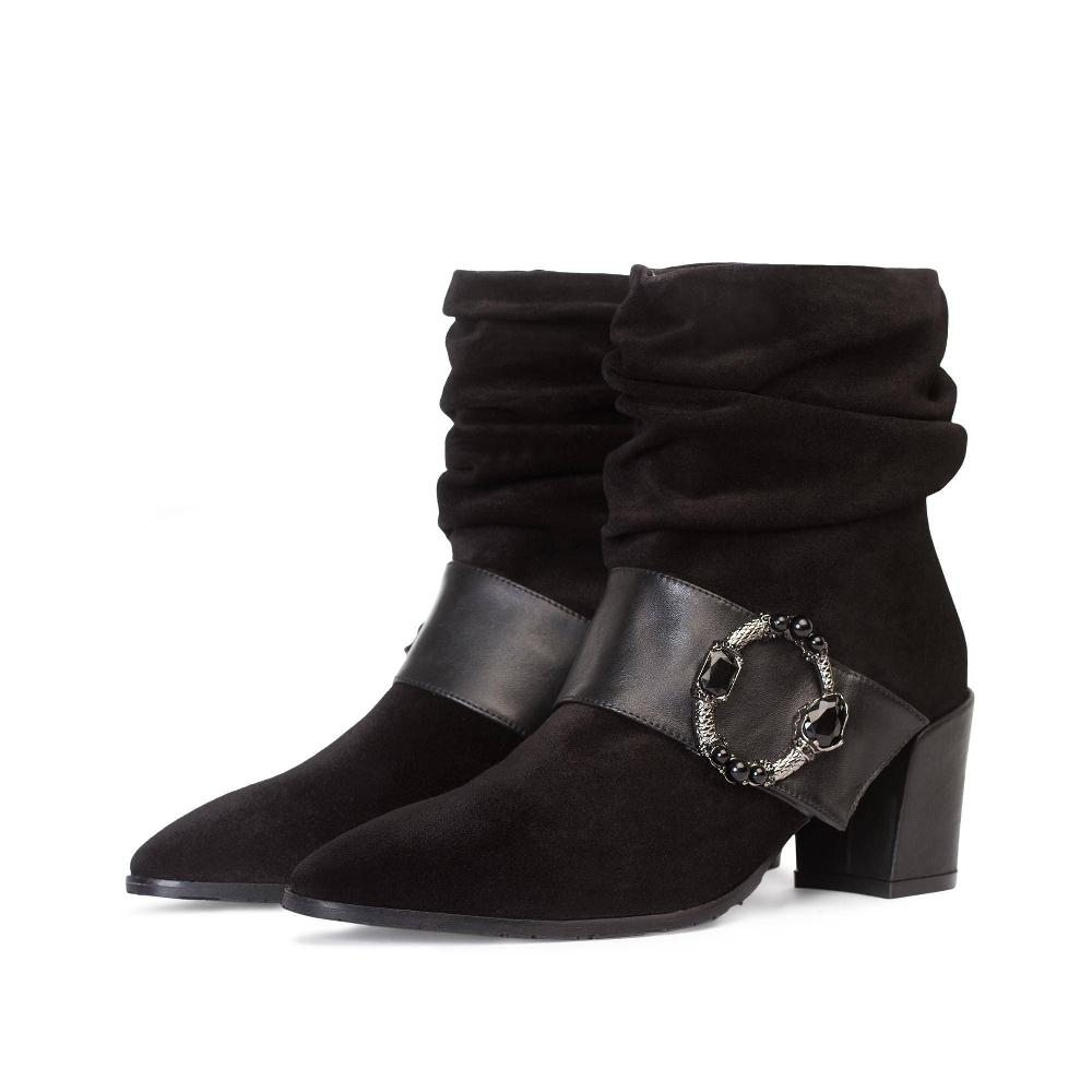 Paco Gil ROCIO BLACK VELOUR/NAPA