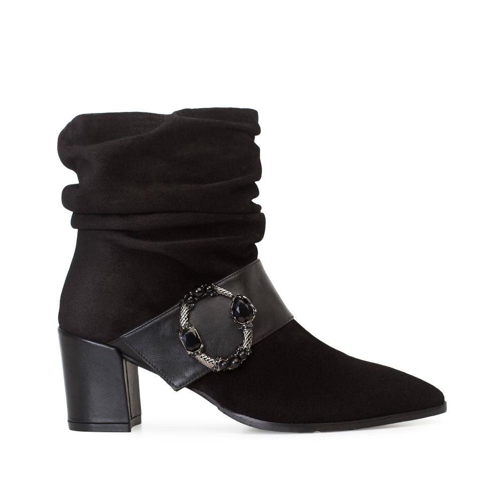 paco gil ROCIO BLACK VELOUR/NAPA