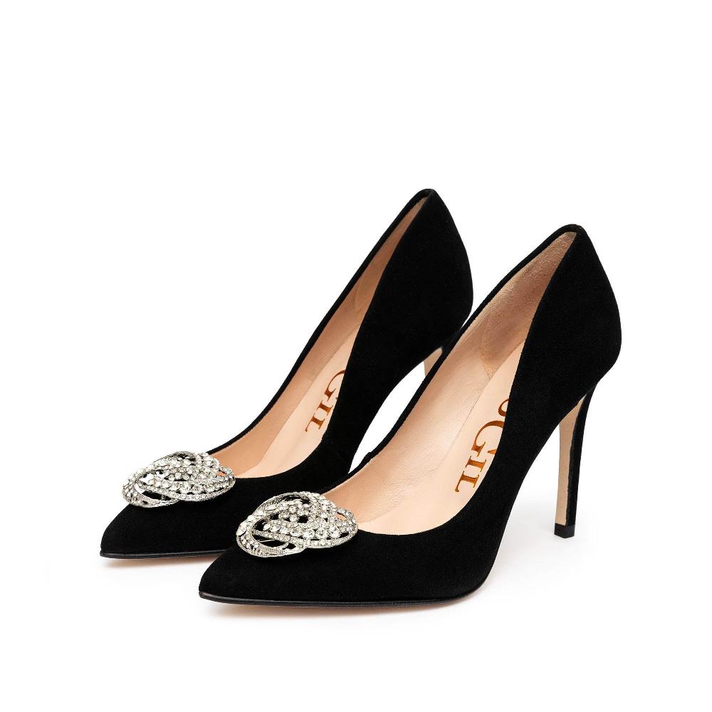 Paco Gil SHASA BLACK SUEDE