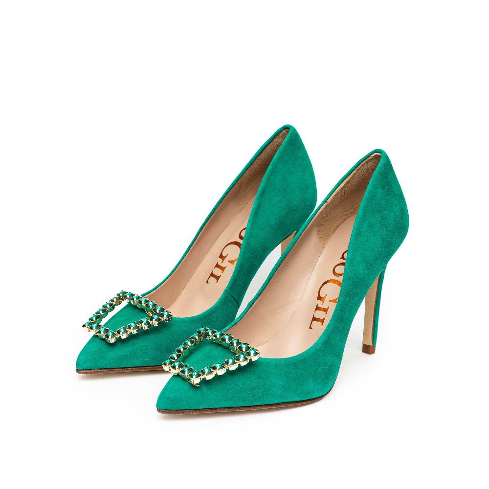 Paco Gil SHASA GREEN SUEDE