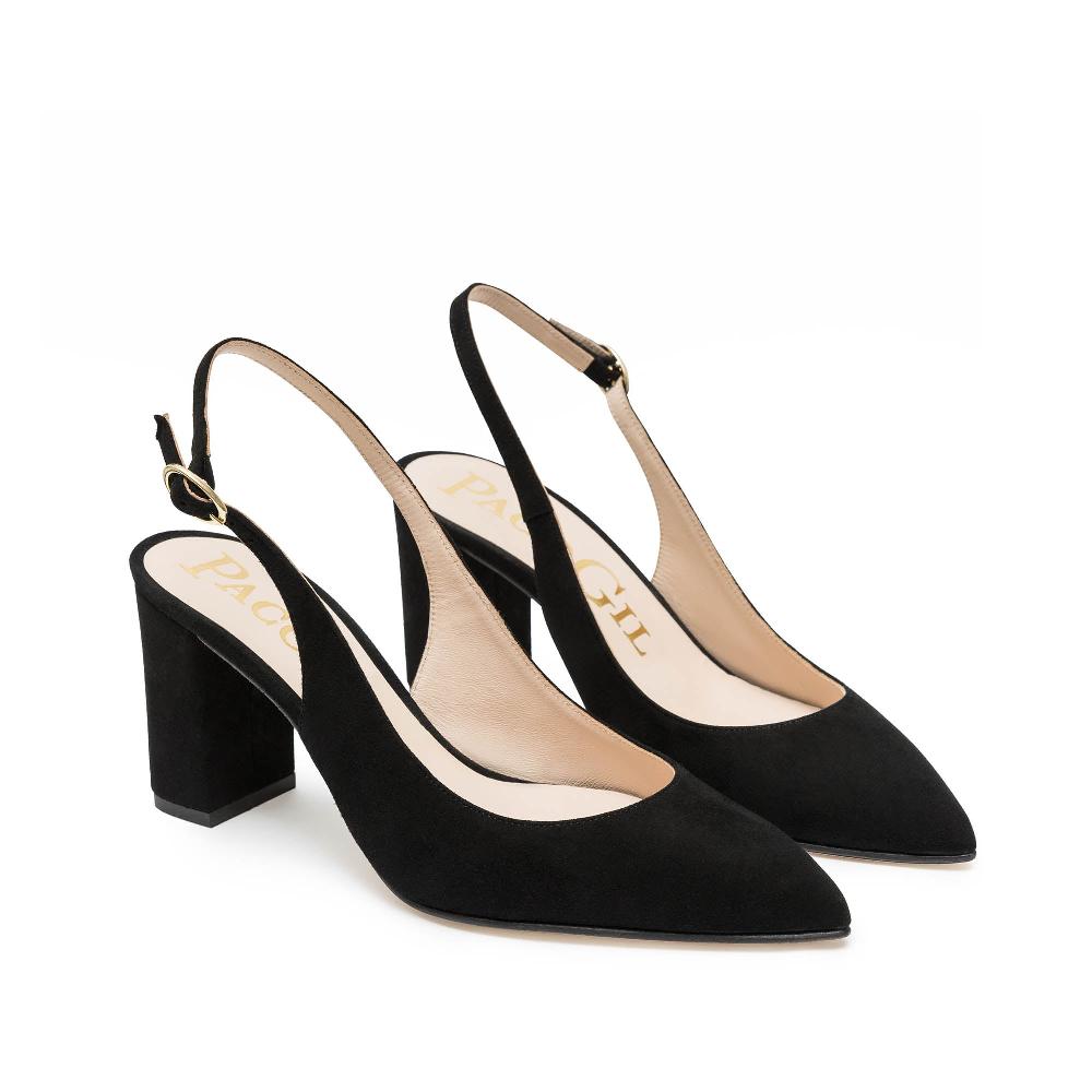 Paco Gil SIBILLA BLACK SUEDE