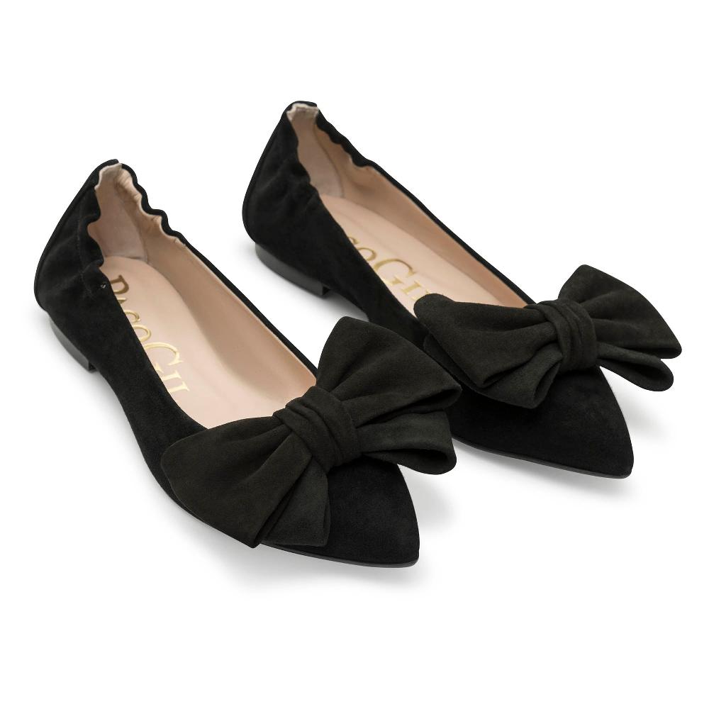 Paco Gil TATIANA BLACK SUEDE