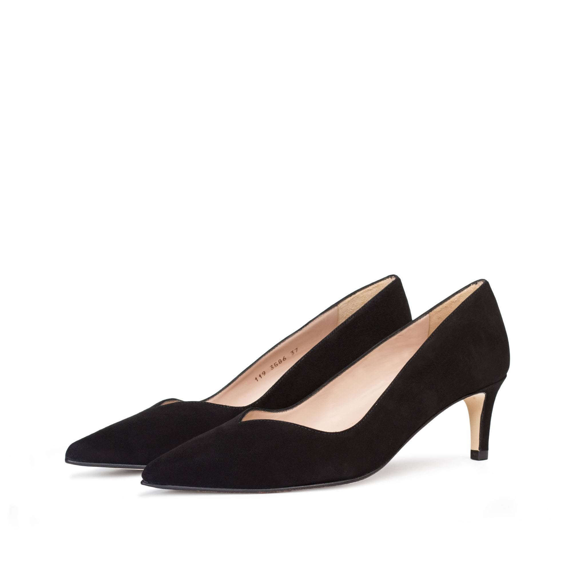 Paco Gil VIOLETA BLACK SUEDE