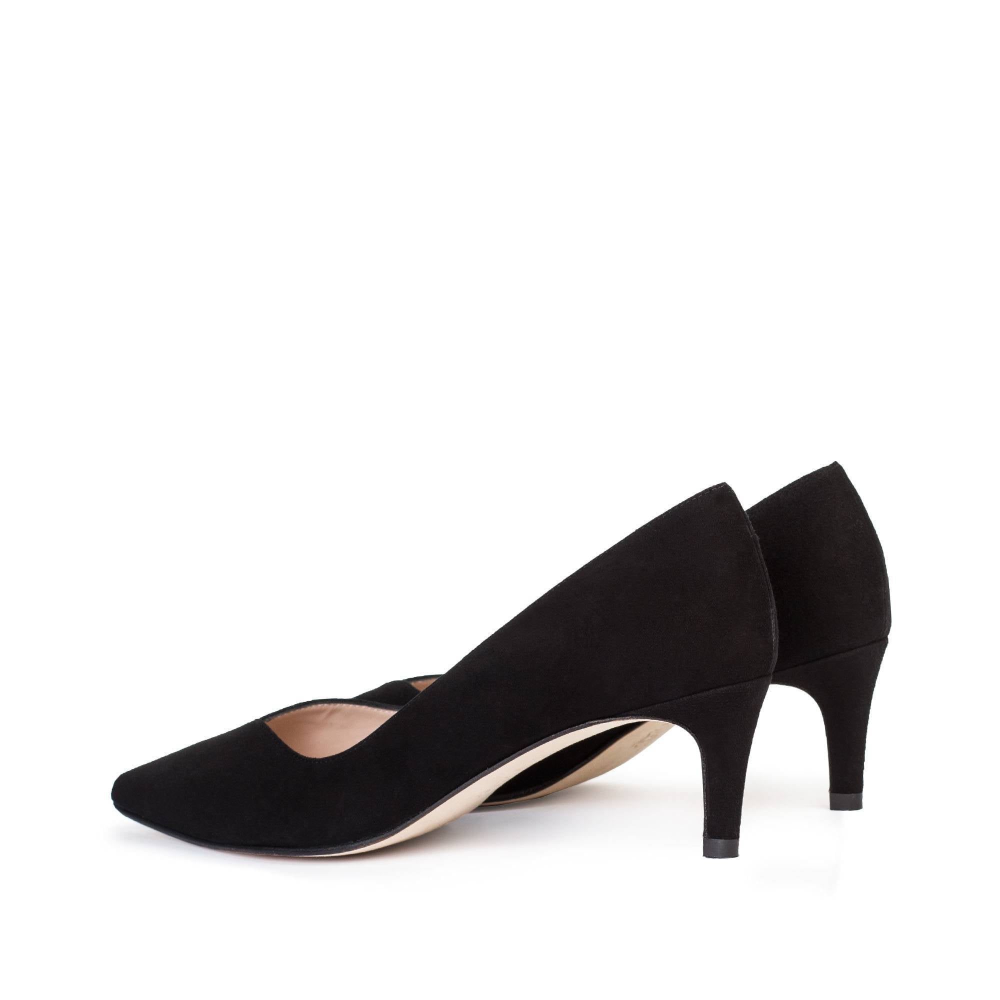 Paco Gil VIOLETA BLACK SUEDE