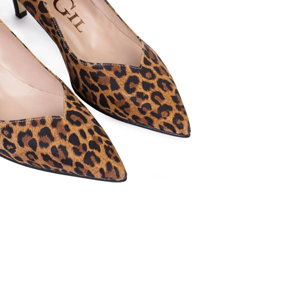 Paco Gil VIOLETA LEOPARD SUEDE