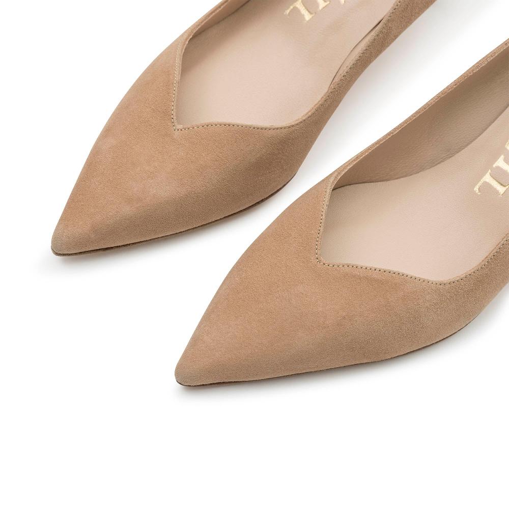 Paco Gil VIOLETA SOFT CAMEL SUEDE