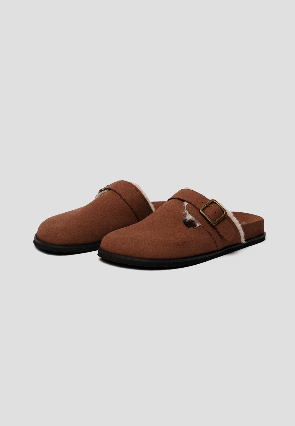 Paez CLOG VEGAN SUEDE CAMEL