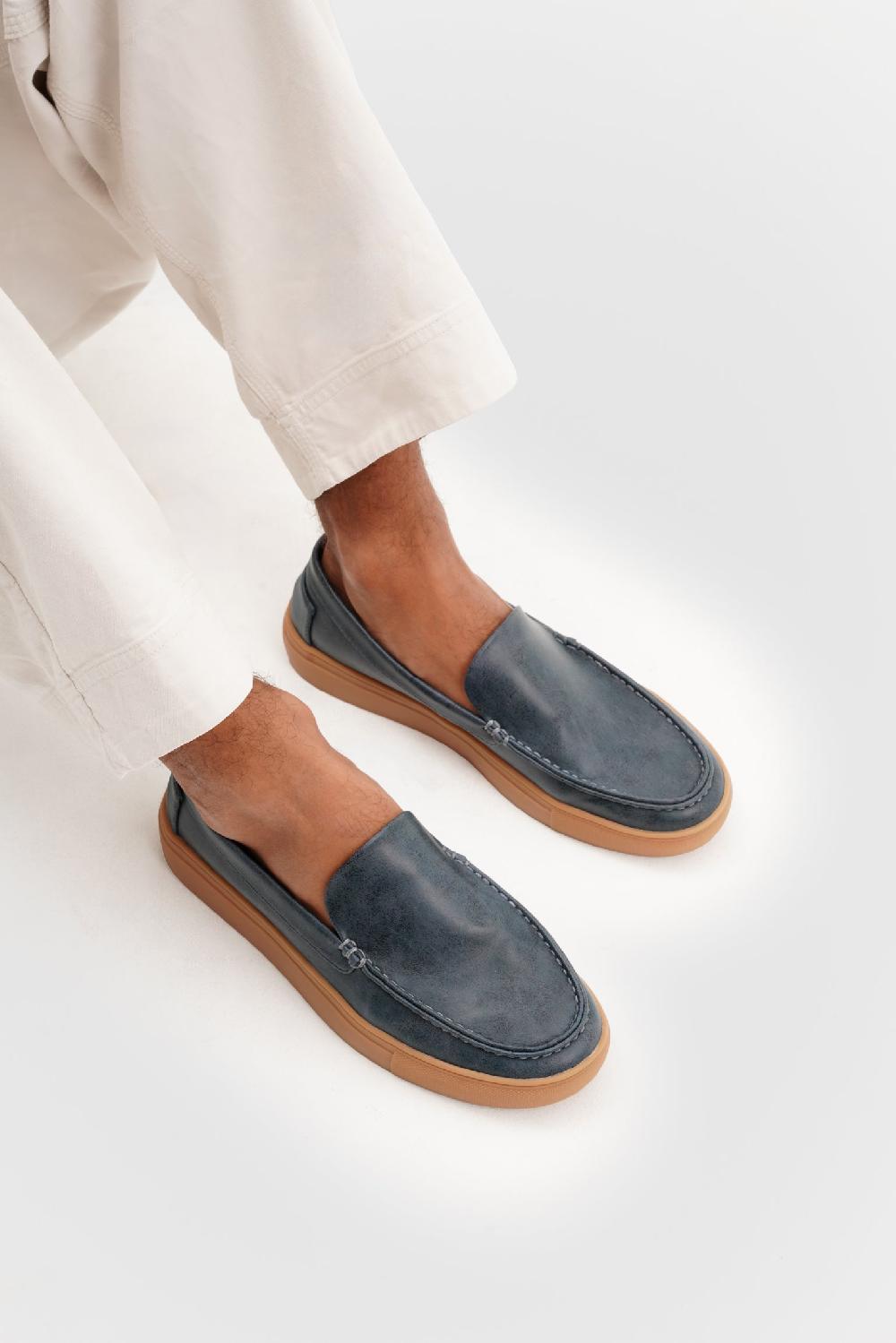 Paez LOAFER MICROFIBER NAPA BLUEBERRY