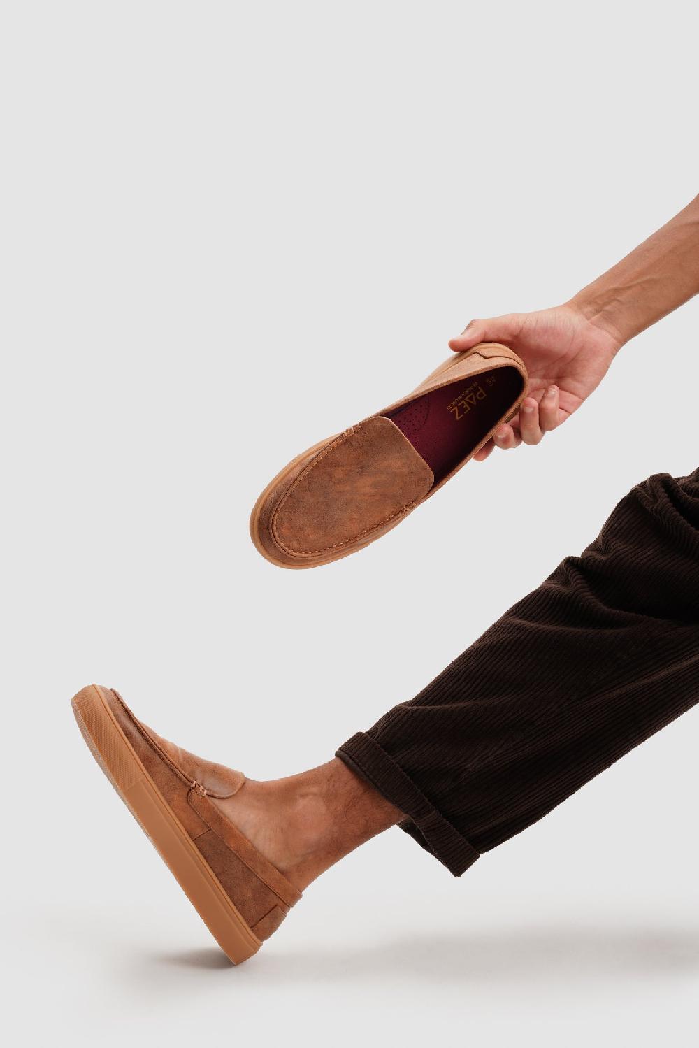 Paez LOAFER MICROFIBER NAPA CAMEL