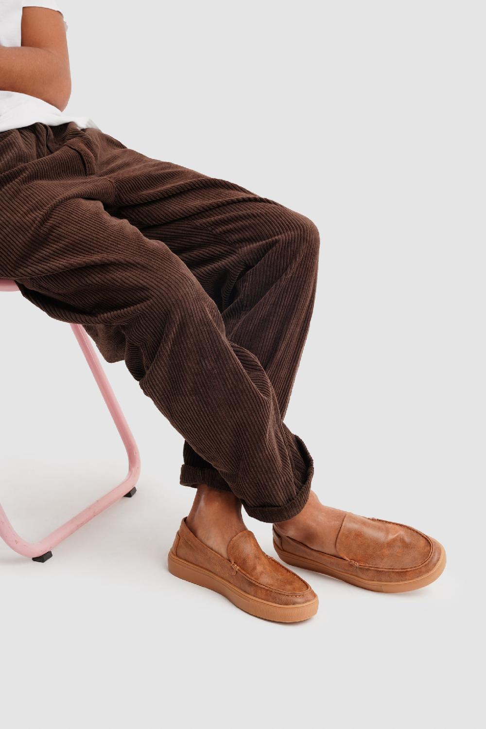 Paez LOAFER MICROFIBER NAPA CAMEL