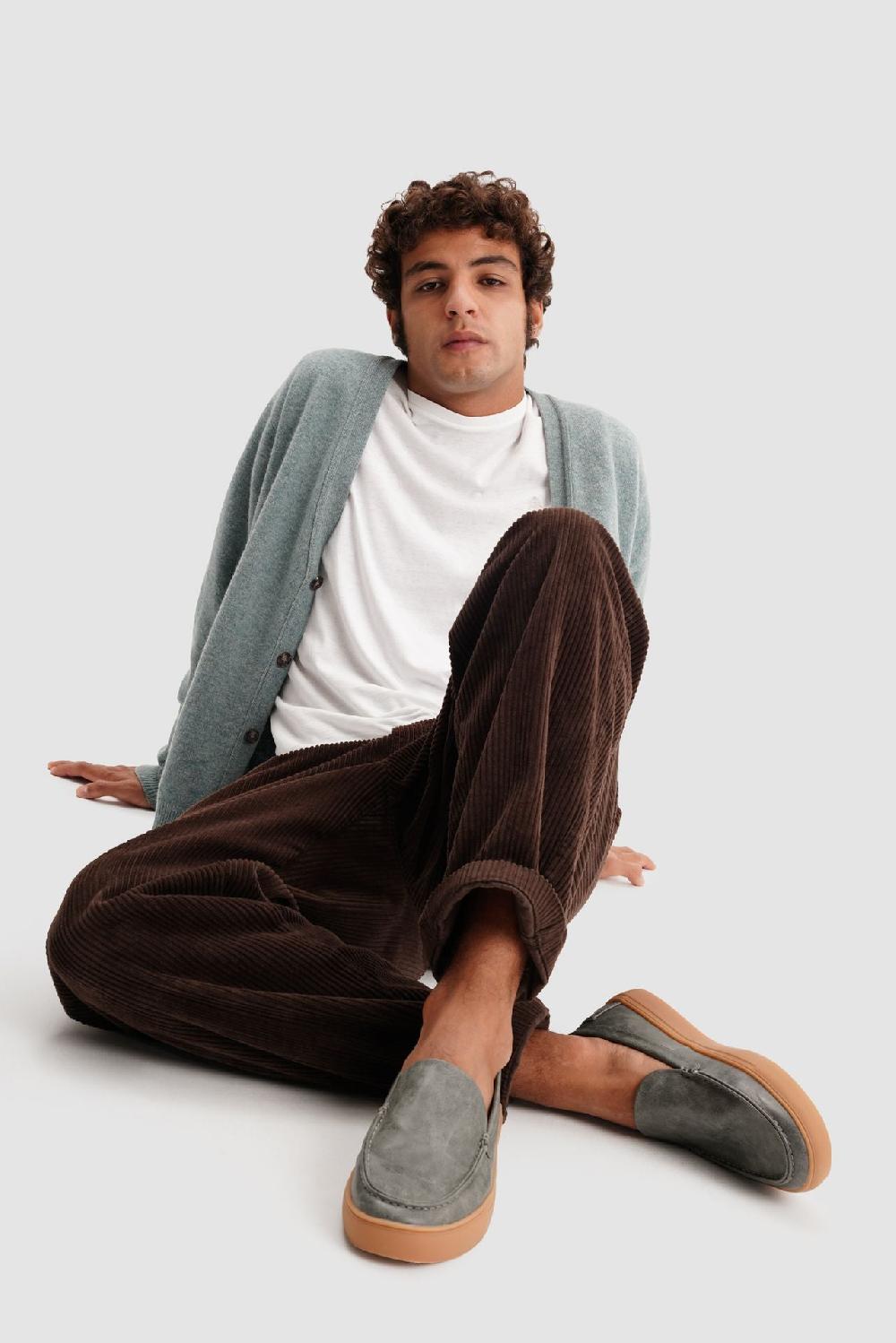 Paez LOAFER VEGAN SUEDE PEWTER GREY