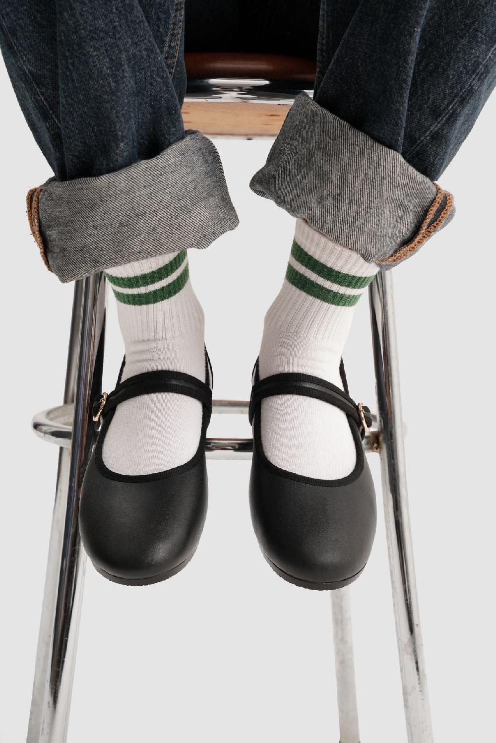 Paez MARY JANE MICROFIBER NAPA BLACK