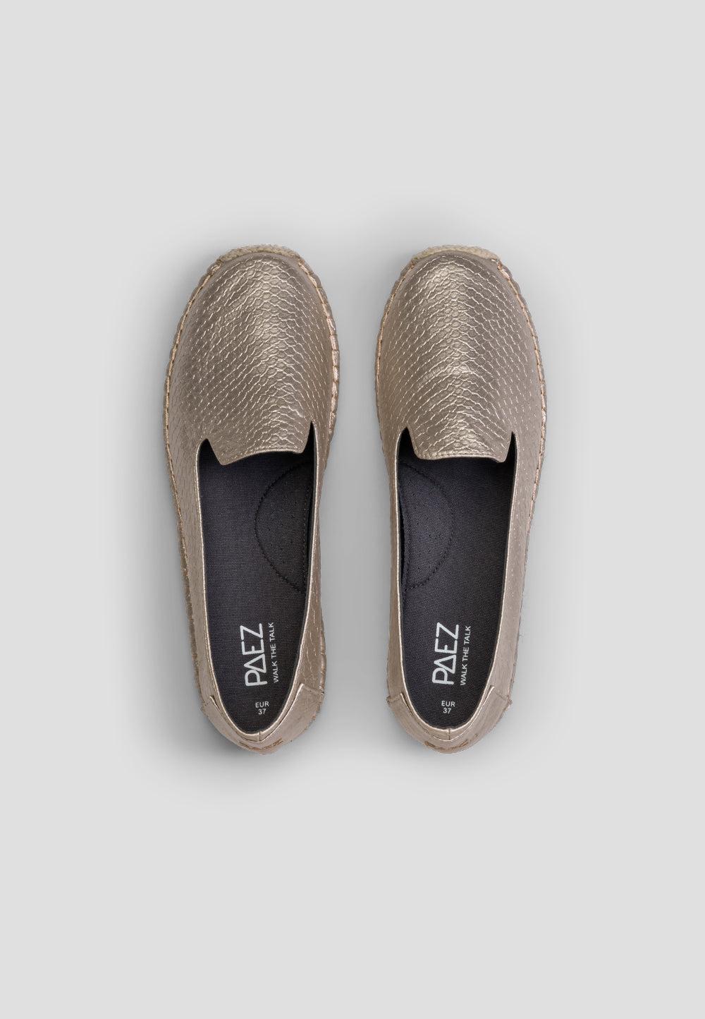 Paez MOC VEGAN LEATHER SNAKE GOLD