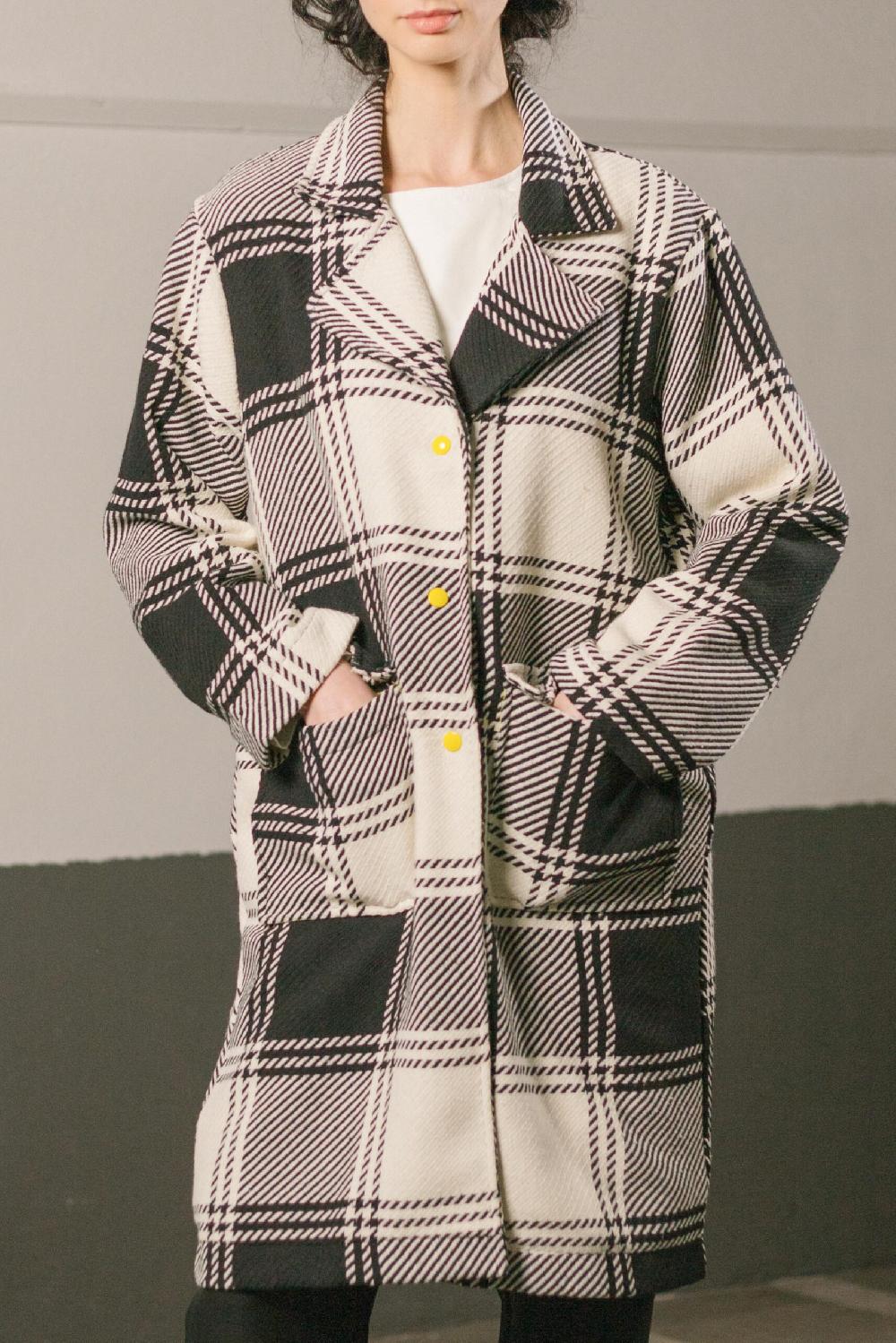 Pan Producto Básico Abrigo De Cuadros