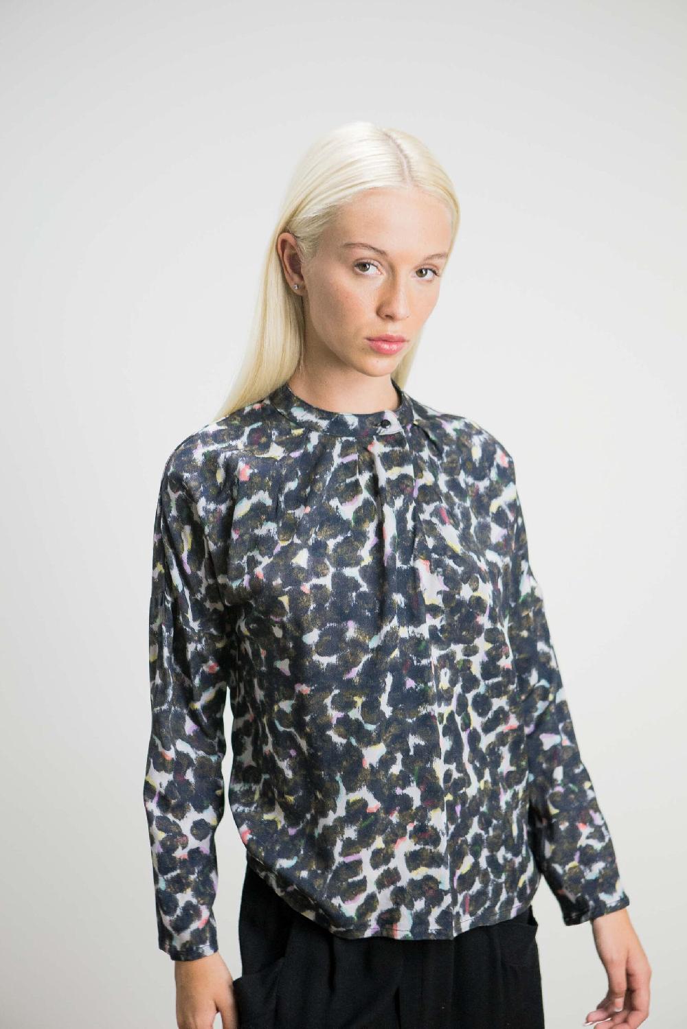 Pan Producto Básico Blusa Estampada