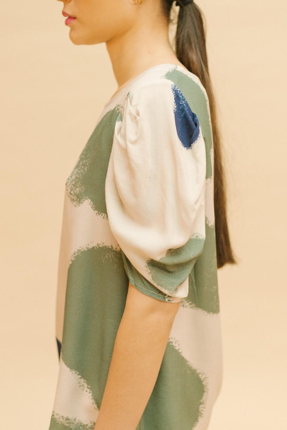 Pan Producto Básico Blusa Estampada