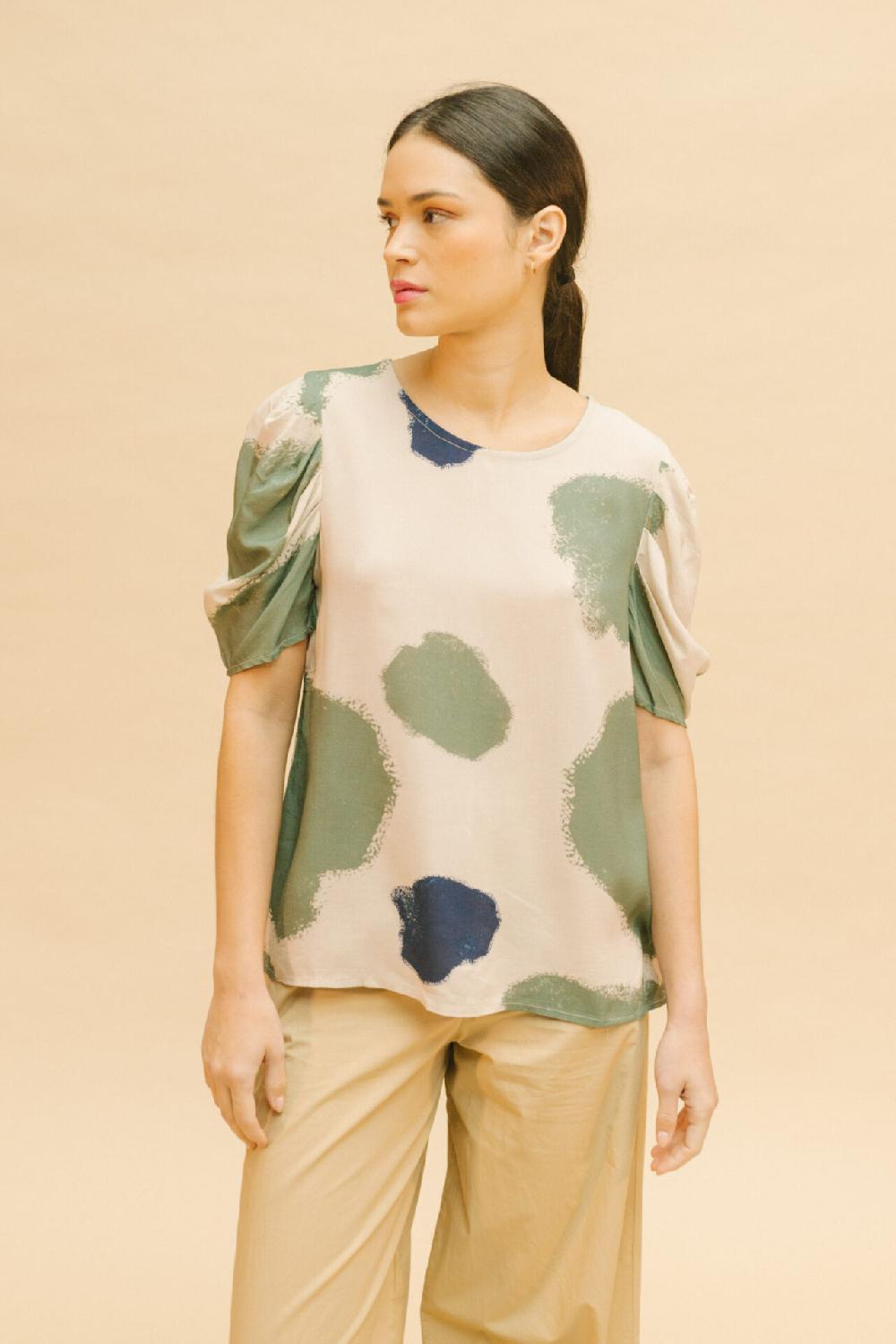 pan producto básico Blusa estampada