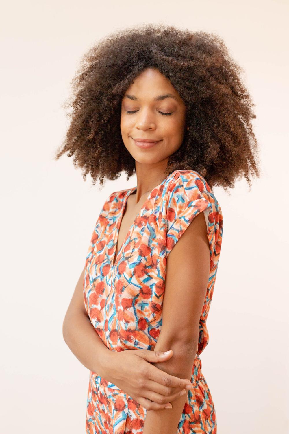 pan producto básico Blusa estampada