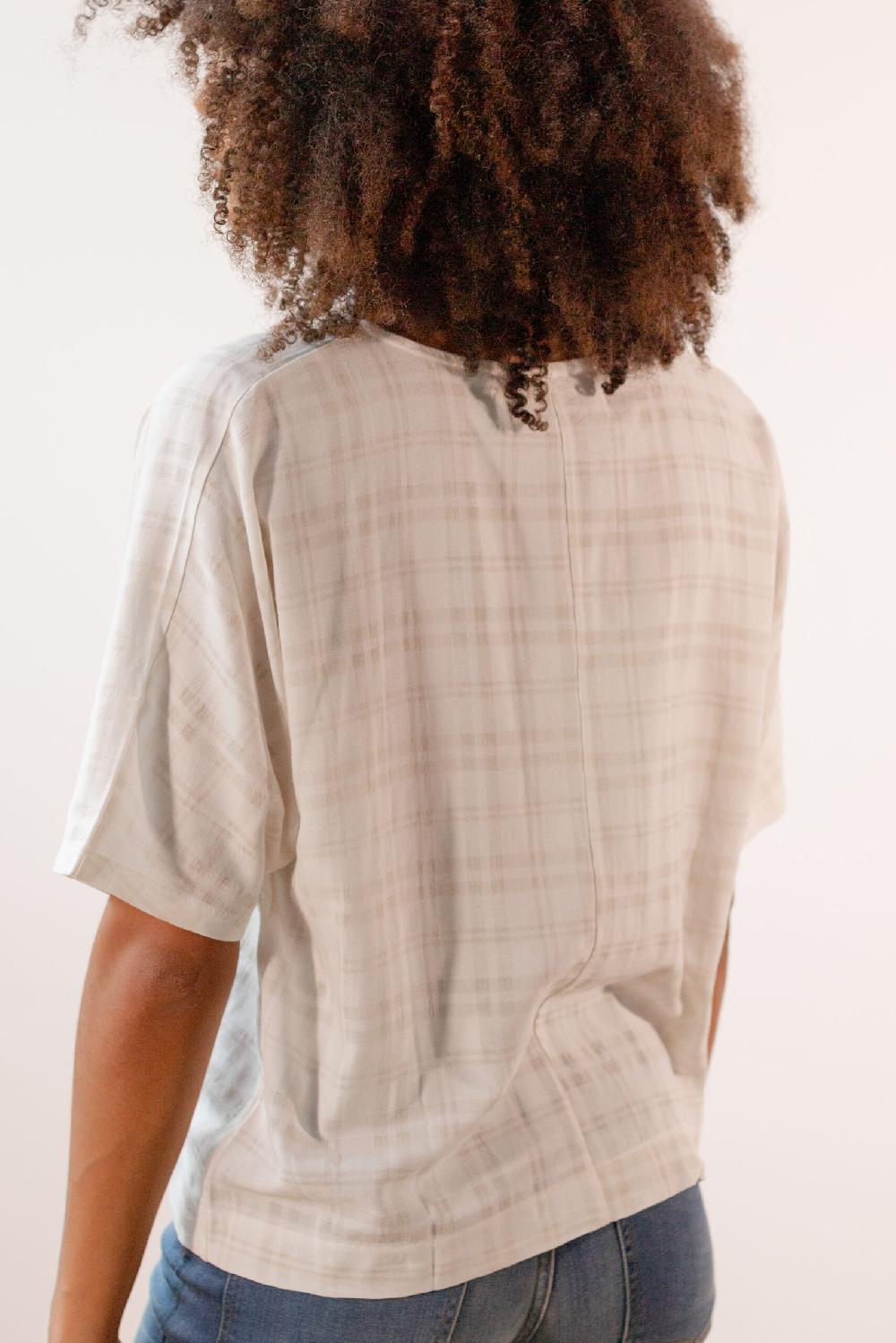 Pan Producto Básico Blusa Textura