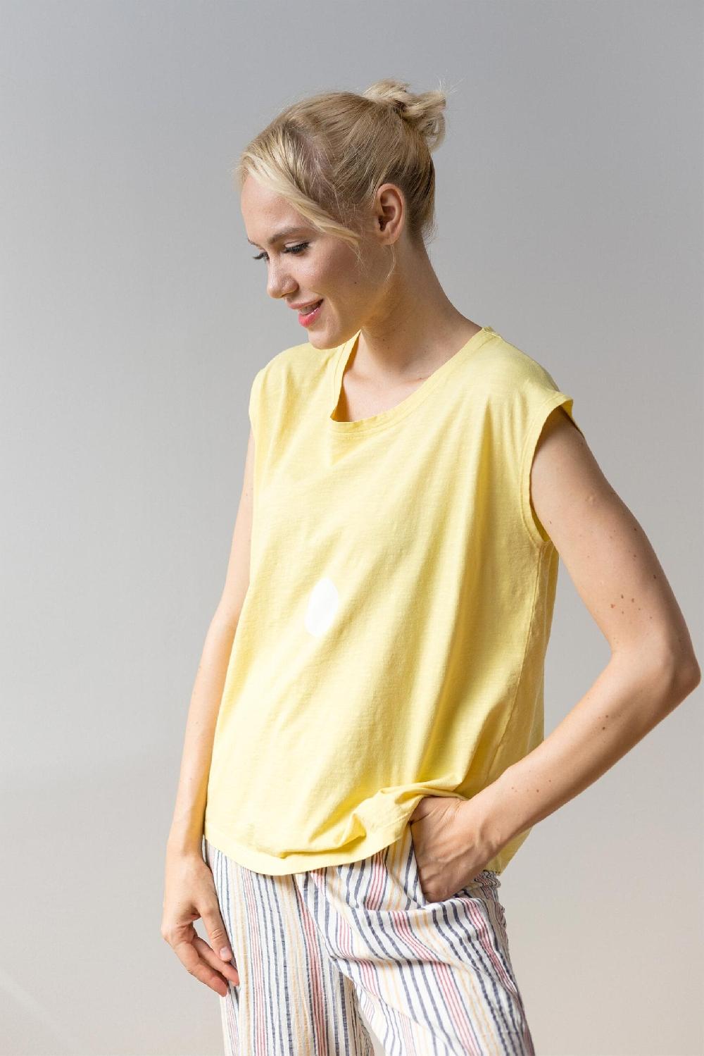 Pan Producto Básico Camiseta Amarilla