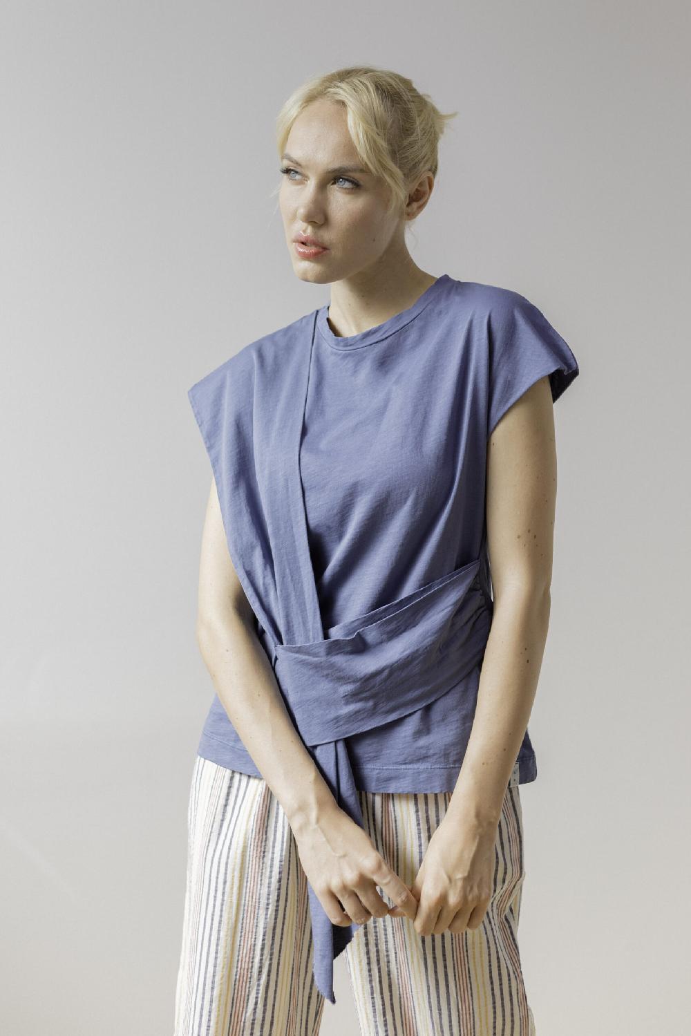 Pan Producto Básico Camiseta Con Banda Cruzada