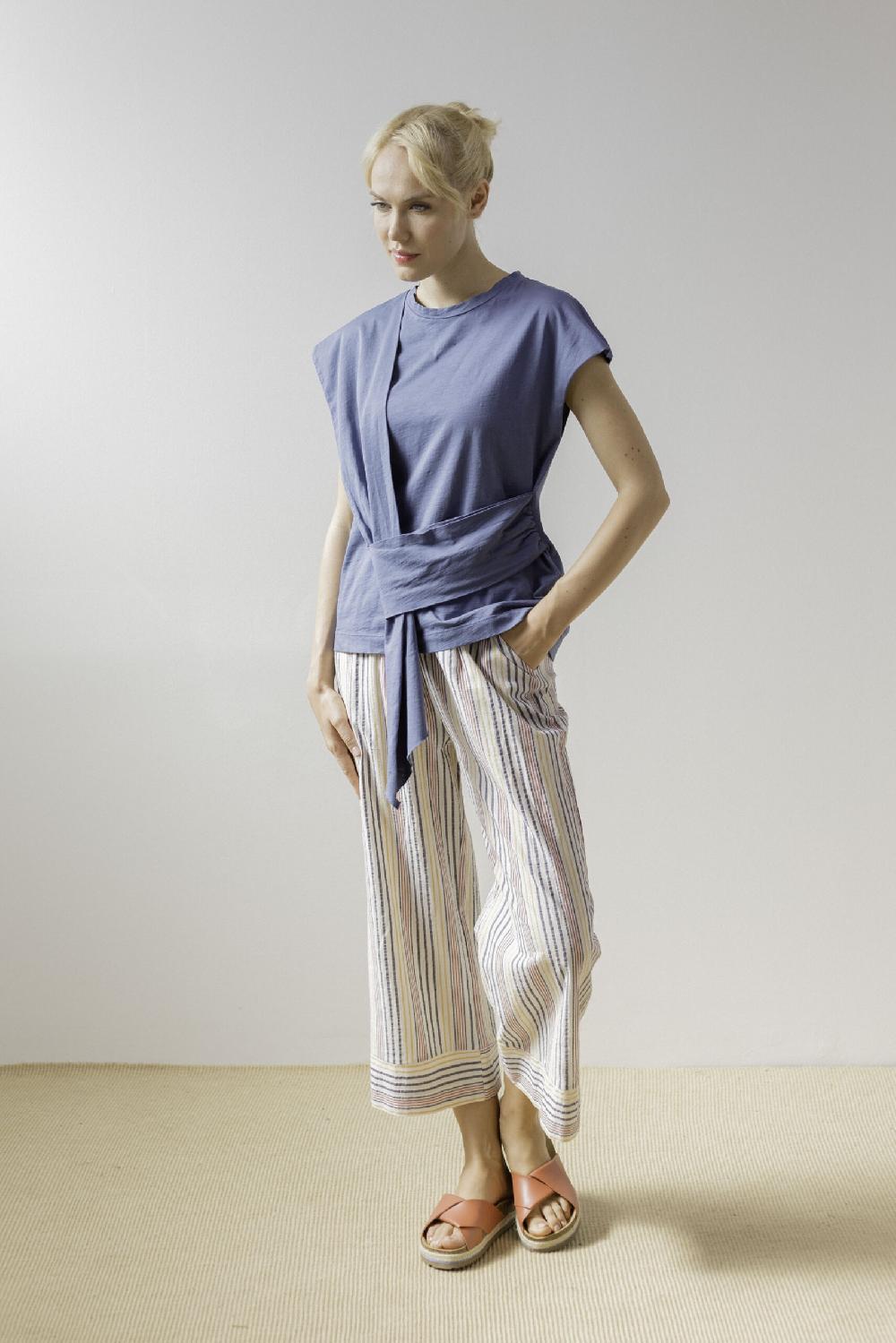 pan producto básico Camiseta con banda cruzada