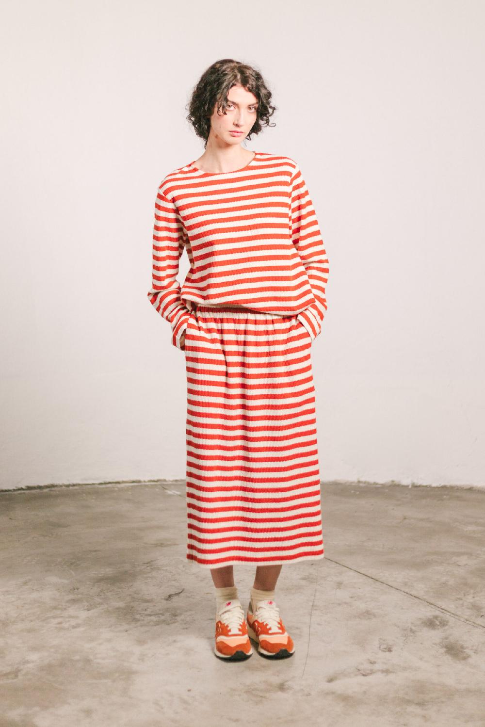 Pan Producto Básico Camiseta De Rayas Caldero