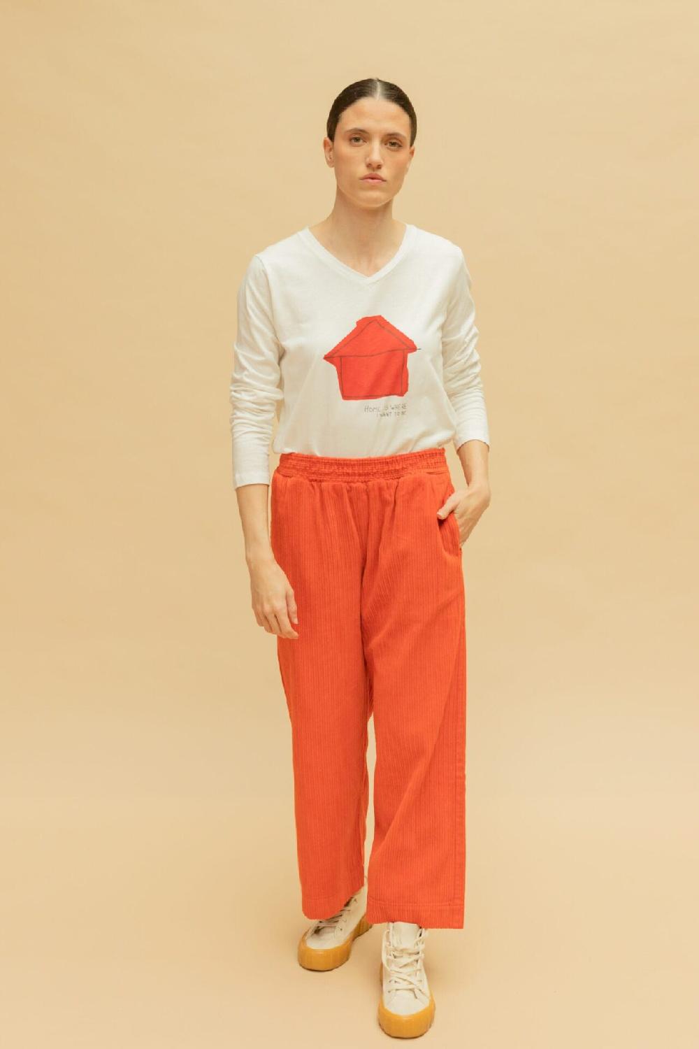 Pan Producto Básico Camiseta Manga Larga Casita