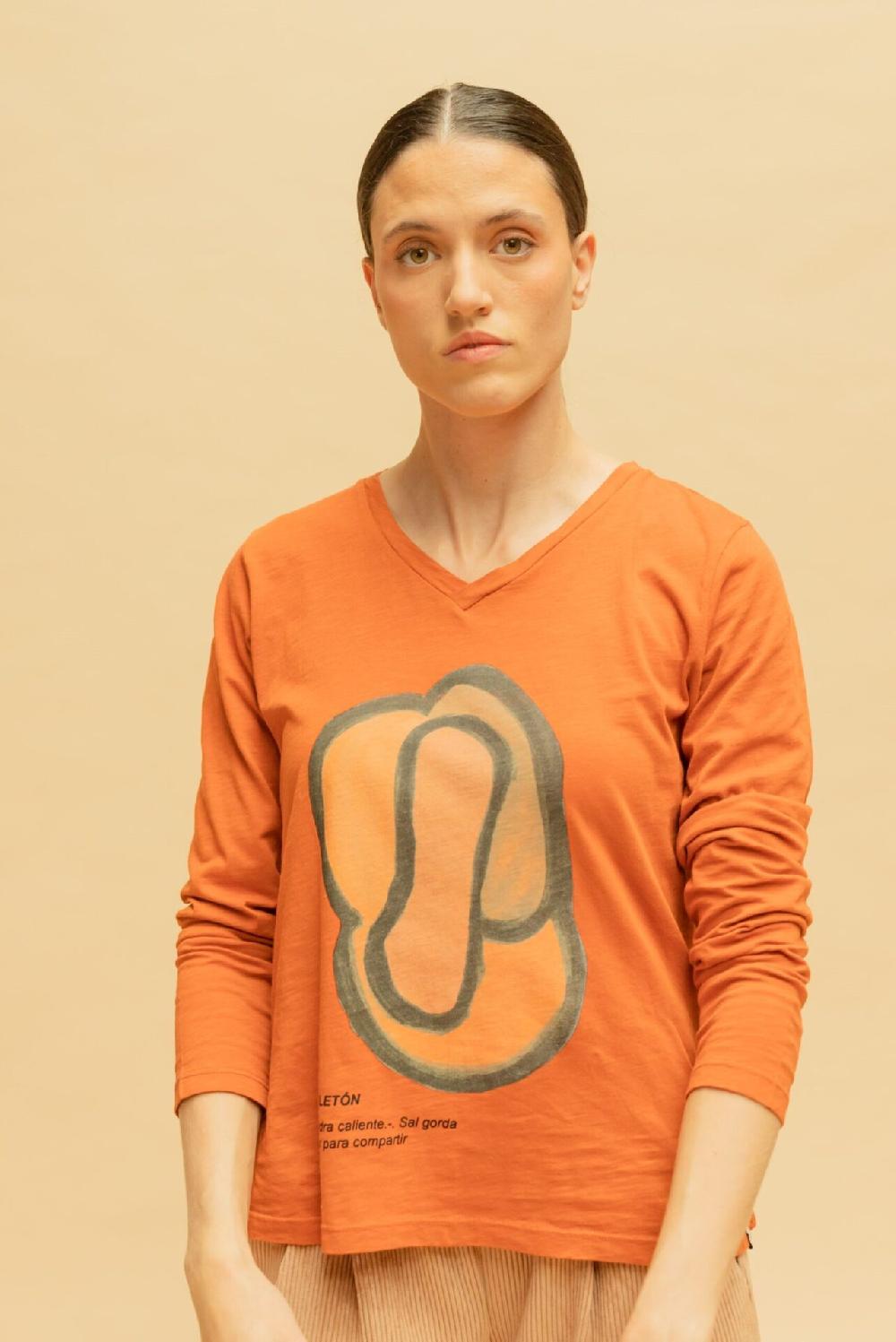 Pan Producto Básico Camiseta Manga Larga Chuletón