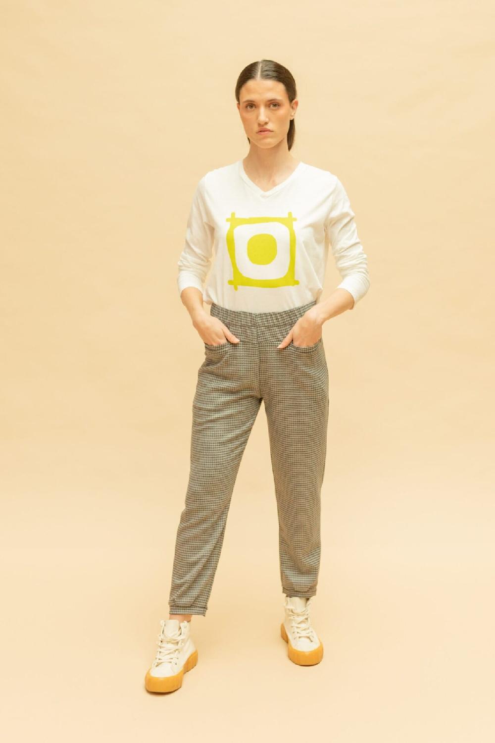 Pan Producto Básico Camiseta Manga Larga Estampada