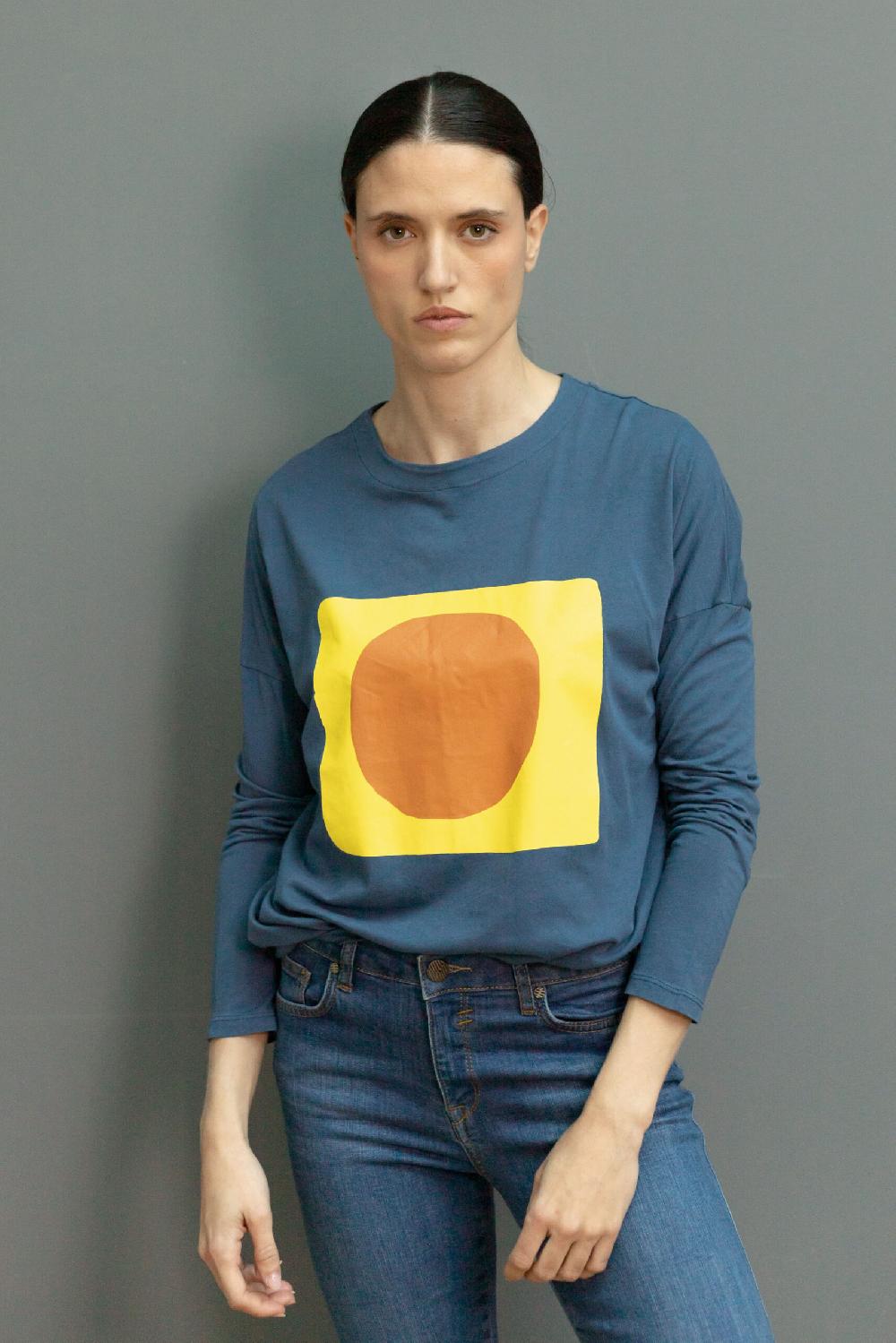 pan producto básico Camiseta manga larga ilustrada