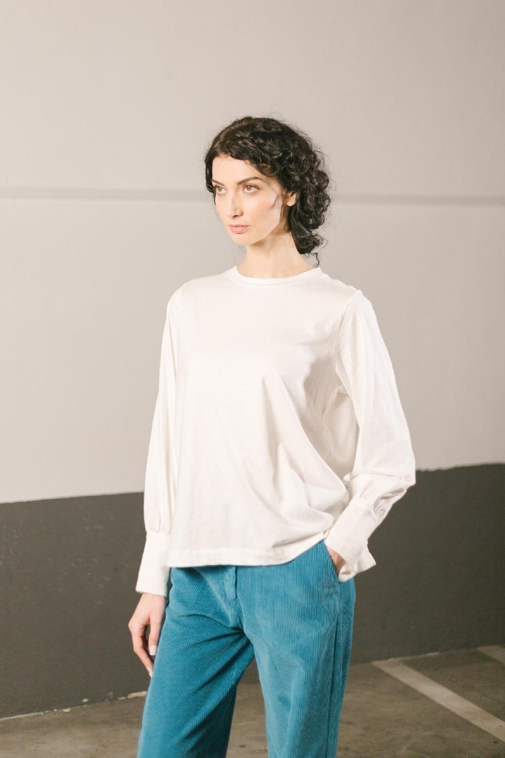 Pan Producto Básico Camiseta Puños De Camisa