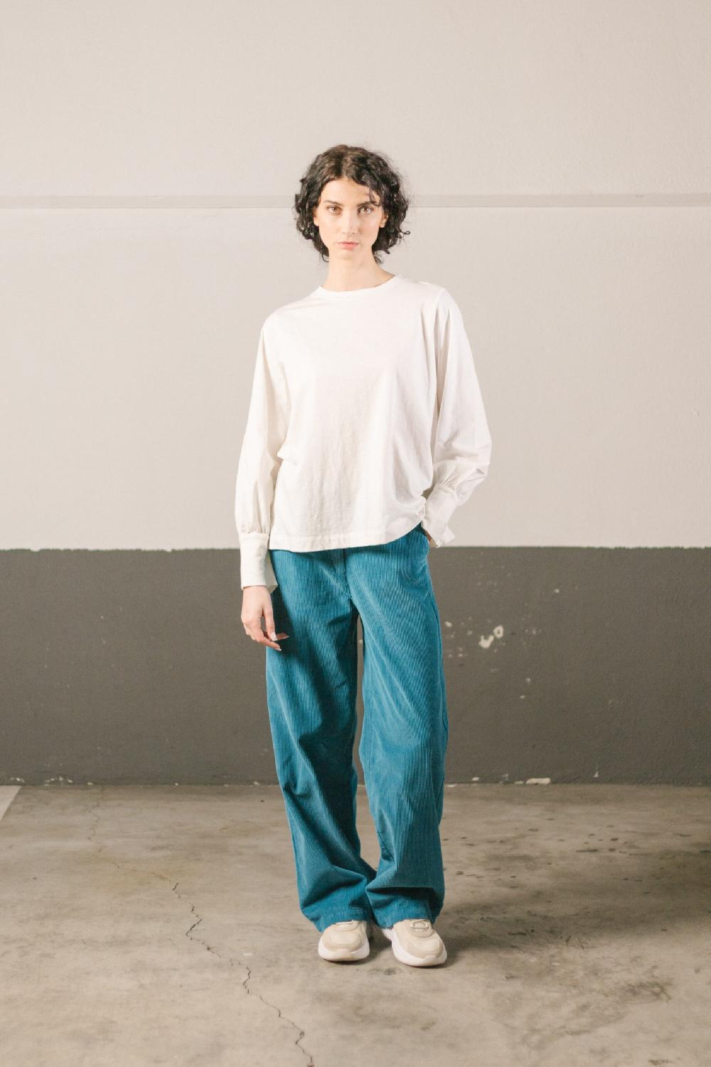 Pan Producto Básico Camiseta Puños De Camisa