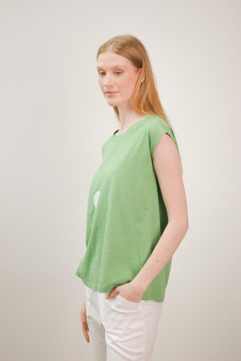 Pan Producto Básico Camiseta Verde