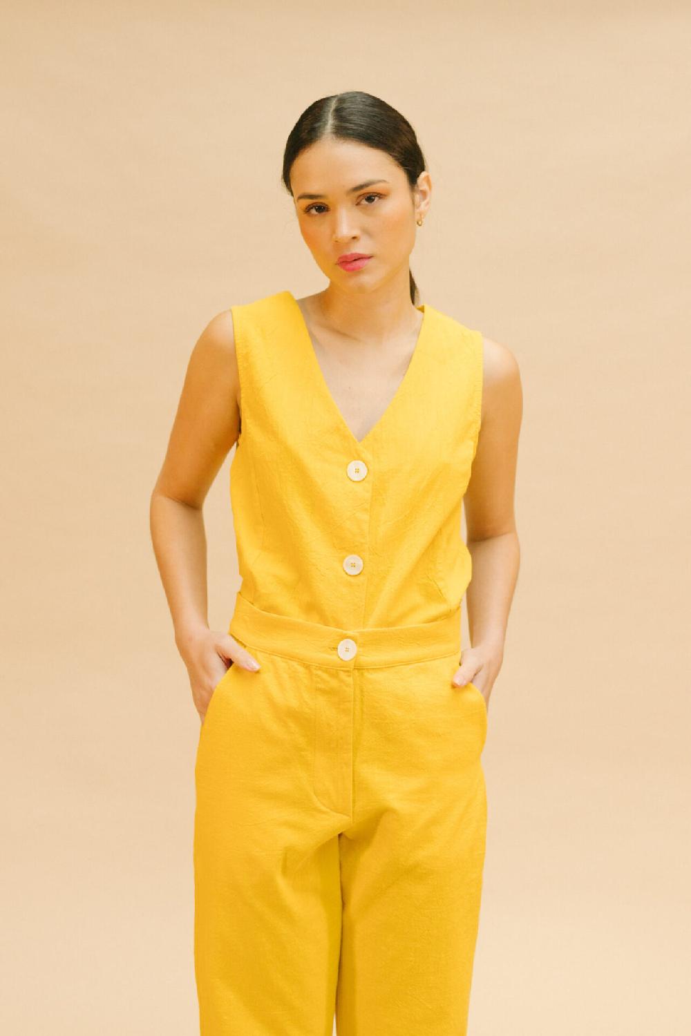 Pan Producto Básico Chaleco Efecto Rústico