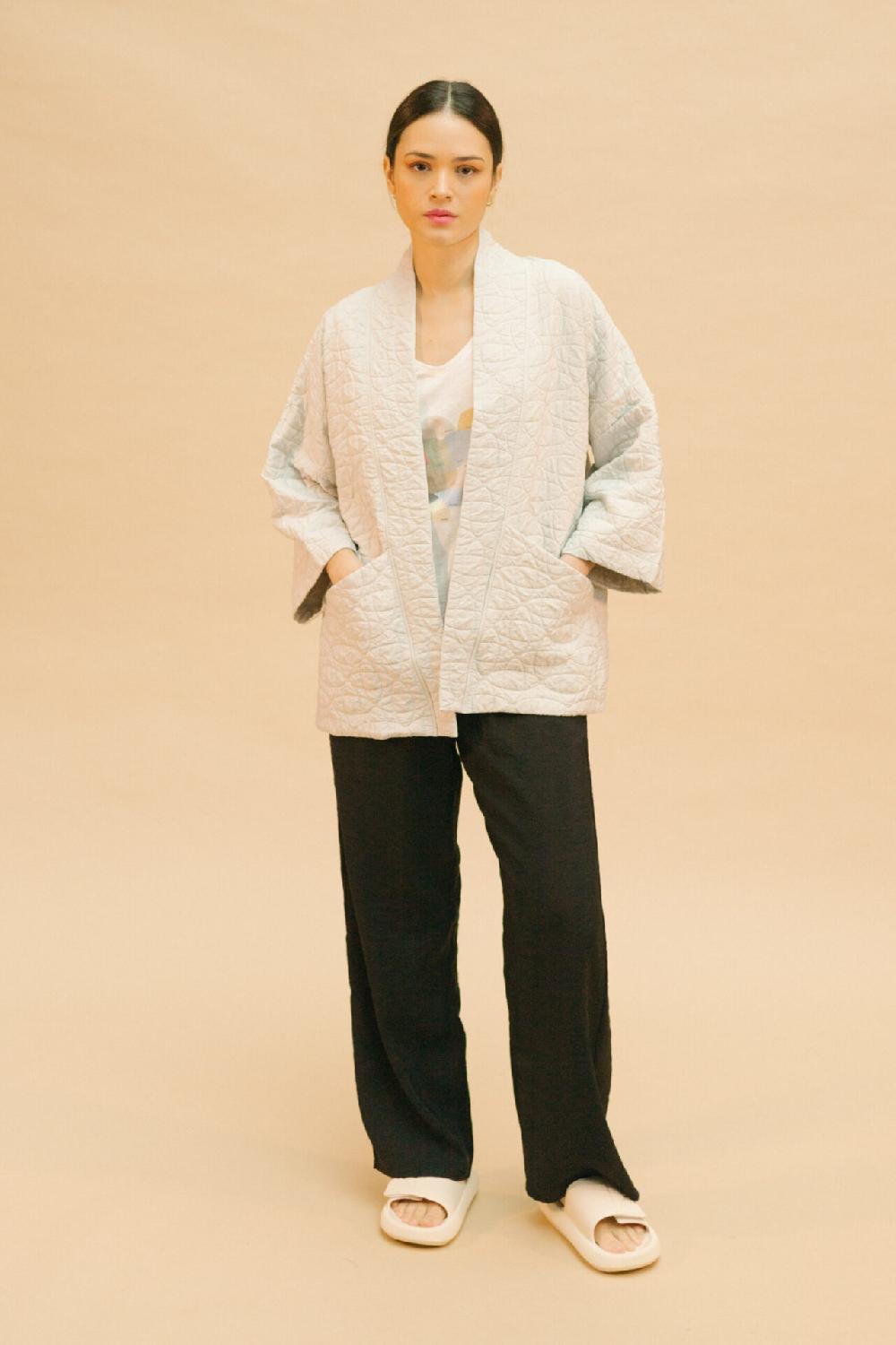 Pan Producto Básico Chaqueta Kimono Acolchada