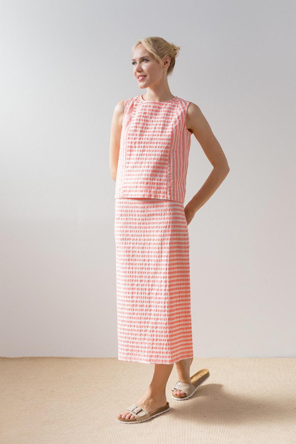 Pan Producto Básico Falda De Rayas