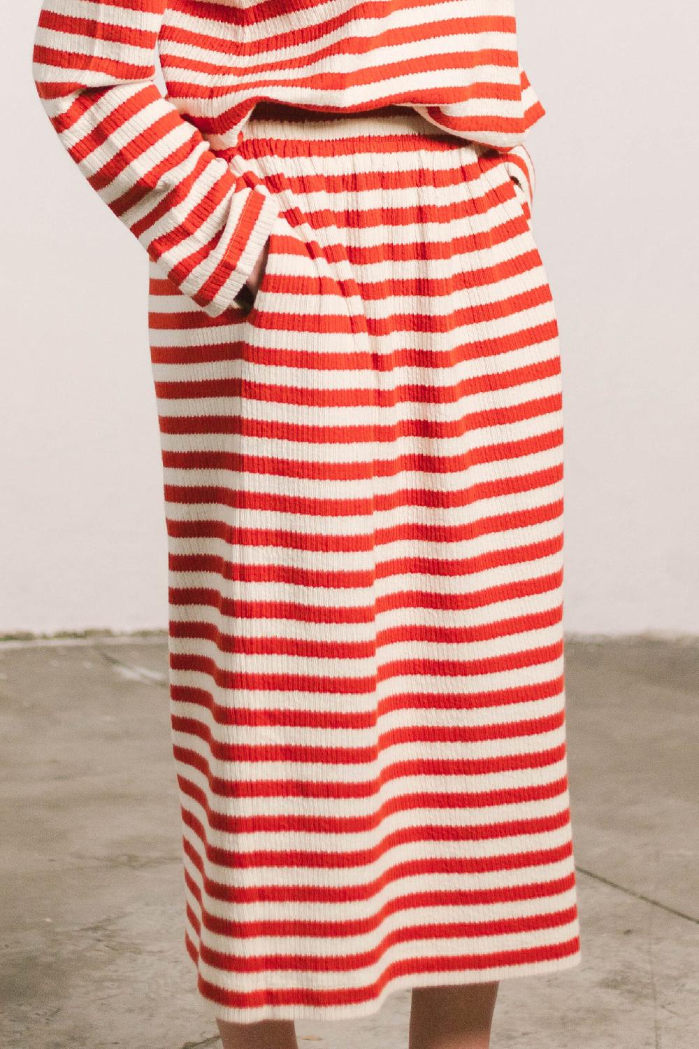 Pan Producto Básico Falda Rayas Caldero