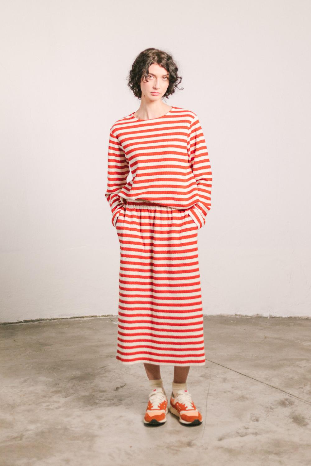 Pan Producto Básico Falda Rayas Caldero