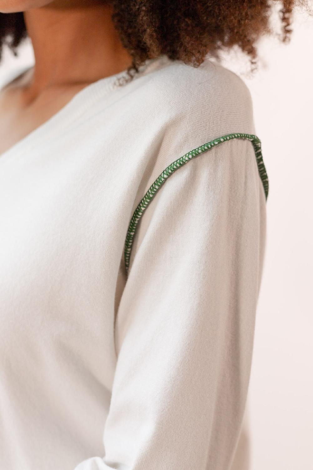 Pan Producto Básico Jersey Blanco De Pico