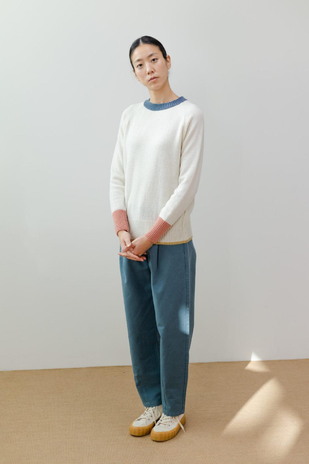 Pan Producto Básico Jersey Crudo Detalles Colores