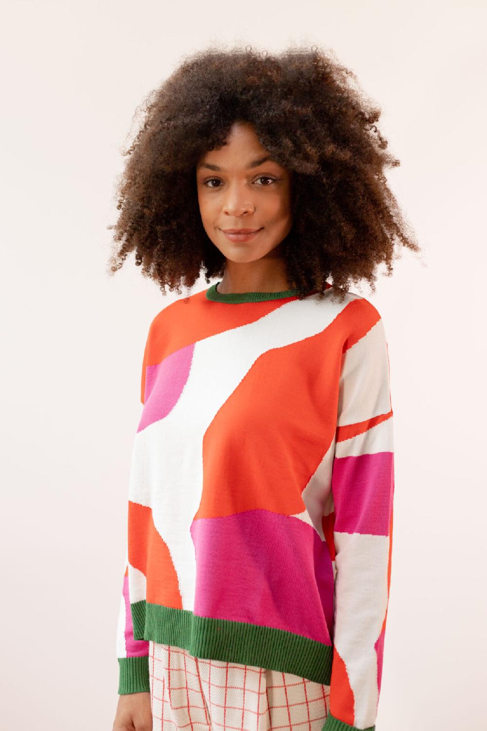 Pan Producto Básico Jersey De Punto De Colores