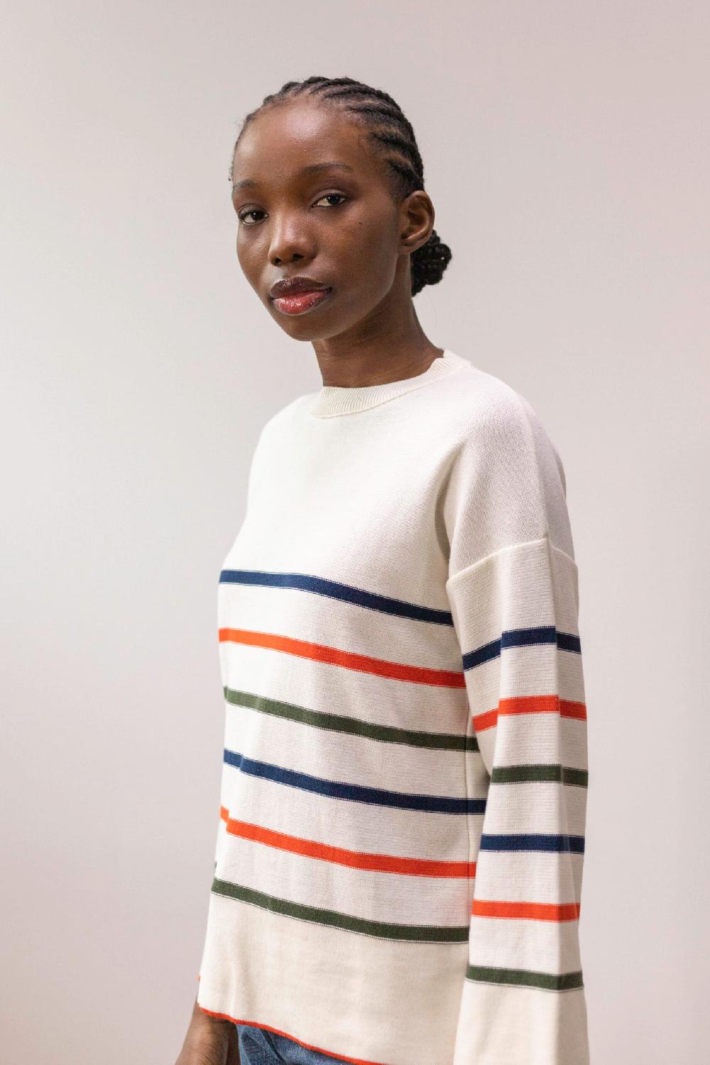 pan producto básico Jersey rayas colores