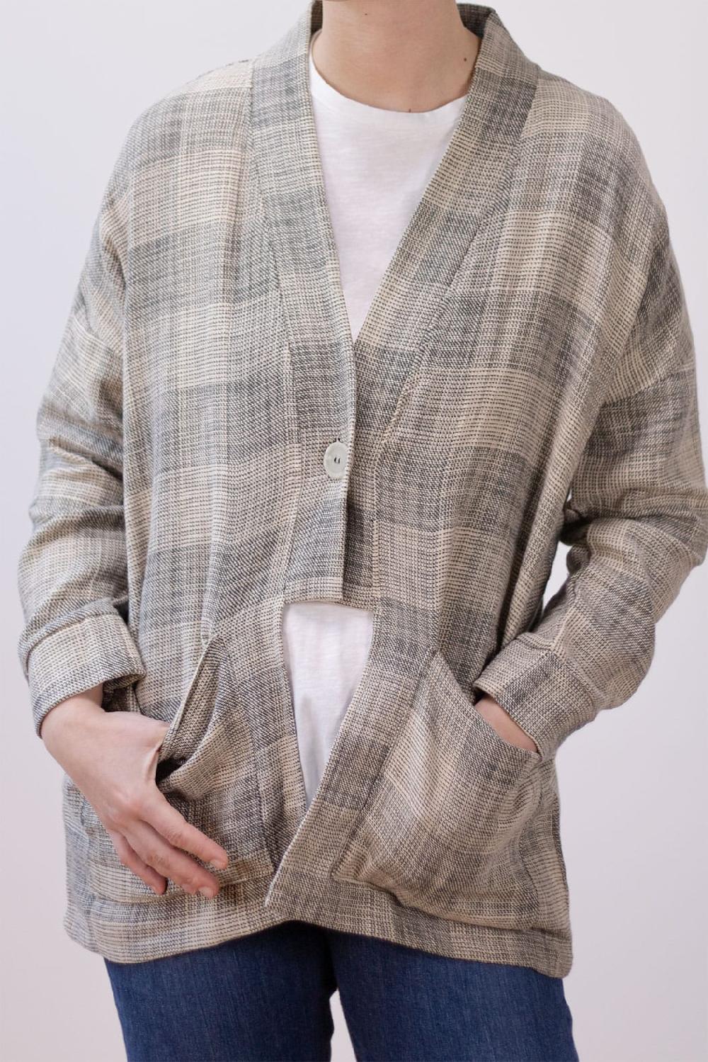 Pan Producto Básico Kimono Cuadros