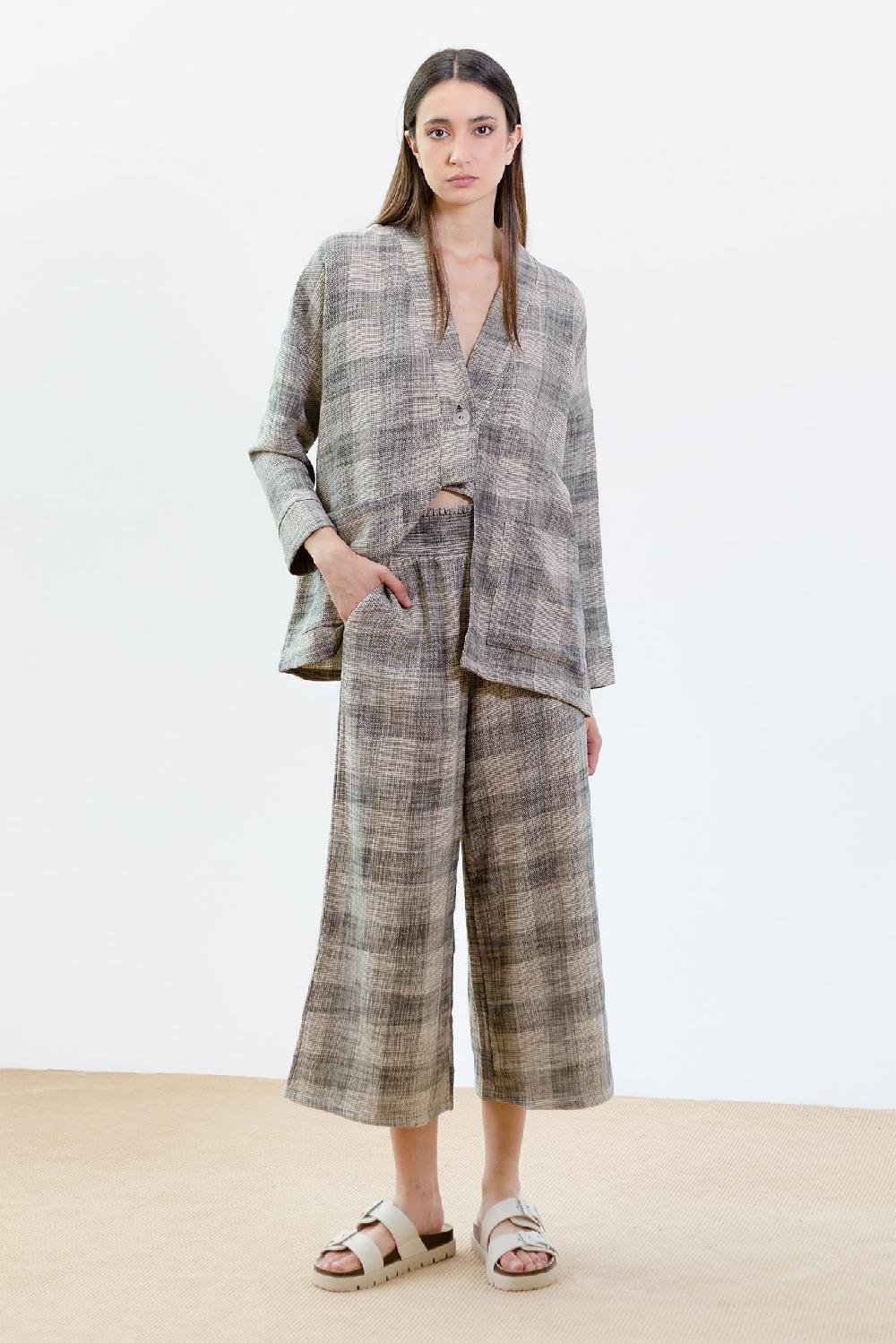 Pan Producto Básico Kimono Cuadros