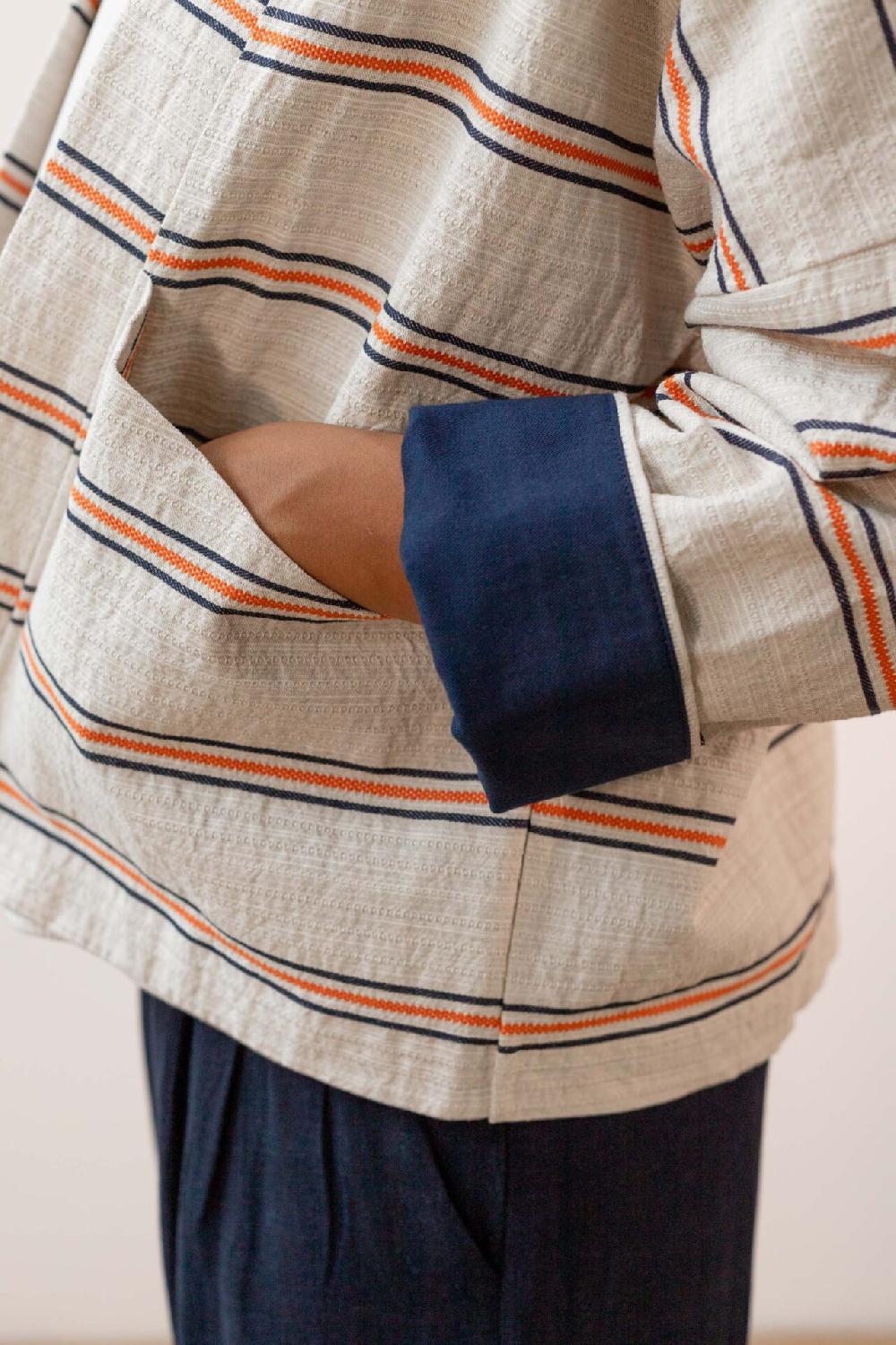 Pan Producto Básico Kimono De Rayas