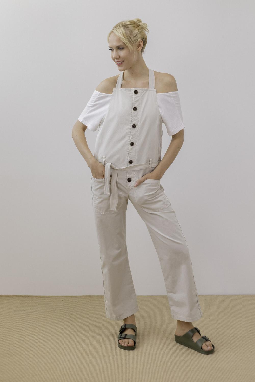 Pan Producto Básico Mono Beige Tirantes Halter