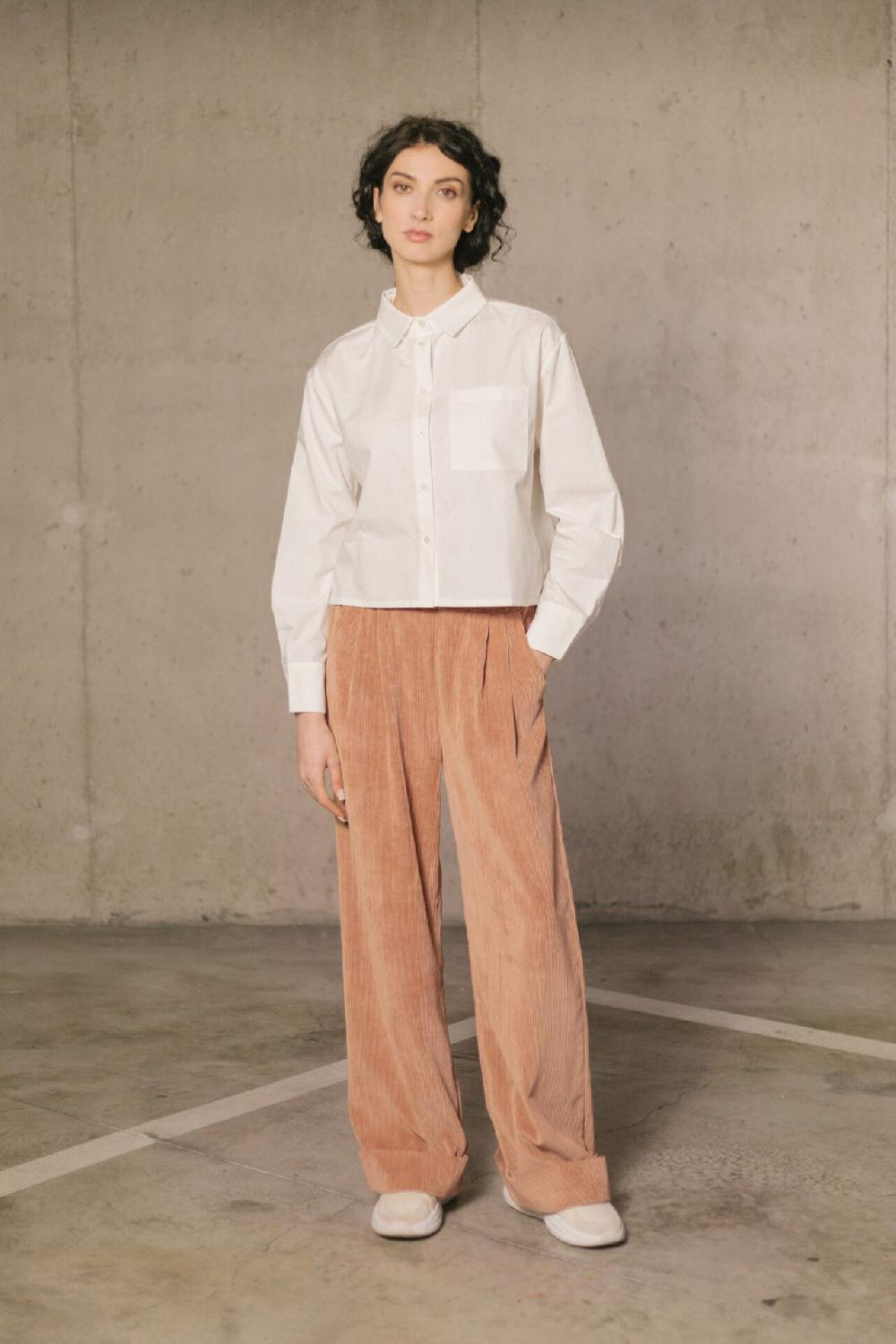 Pan Producto Básico Pantalón De Pana Avellana